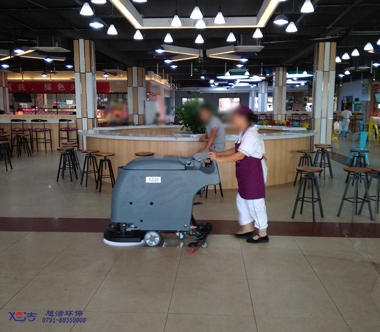 辦公大樓食堂保潔，食堂專用洗地機(jī)